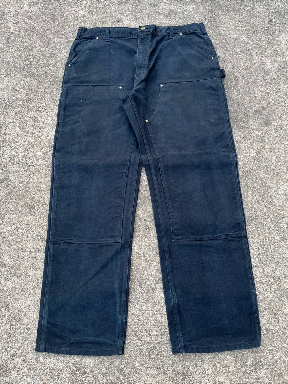 Vintage Carhartt Black Double knee Pants